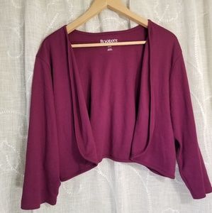 Eggplant Cardigan